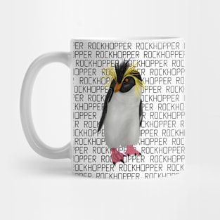 Rockhopper Penguin Labeled Mug